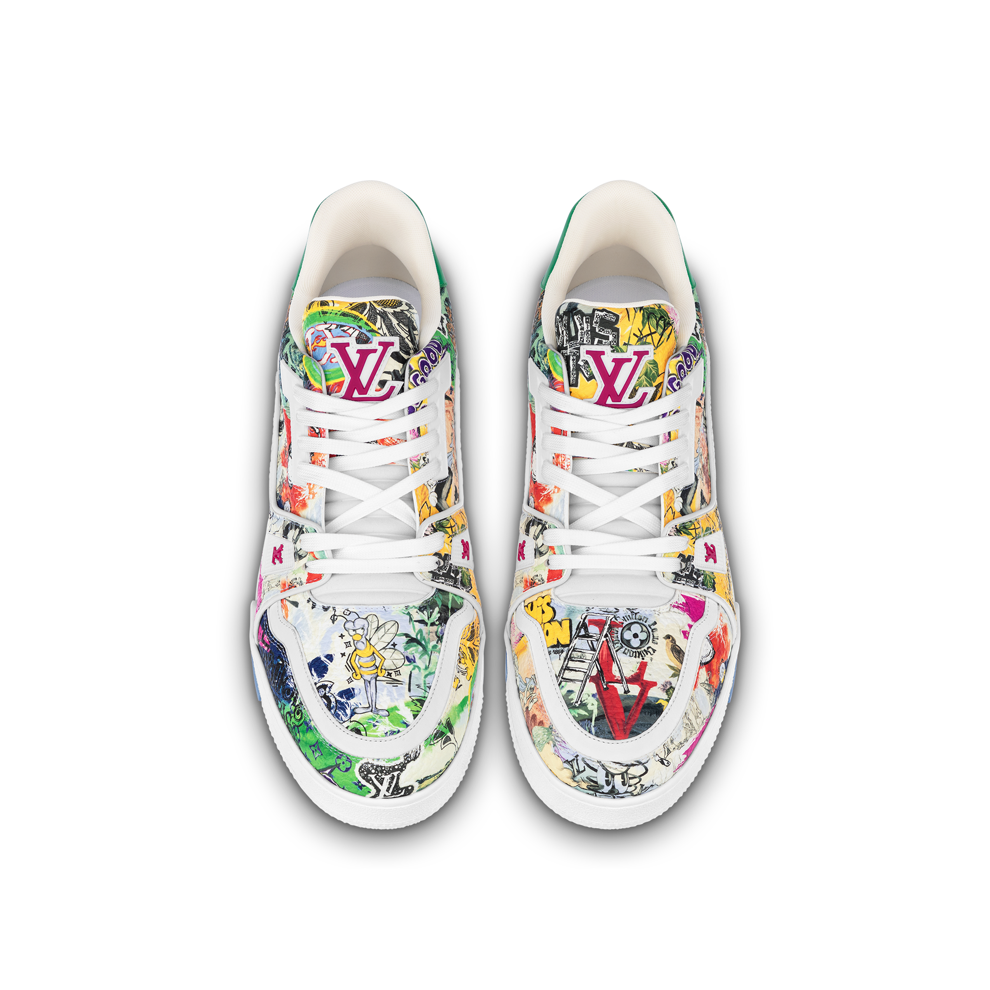 ヴィトン LV TRAINER Limited comics コミック アニメ - スニーカー